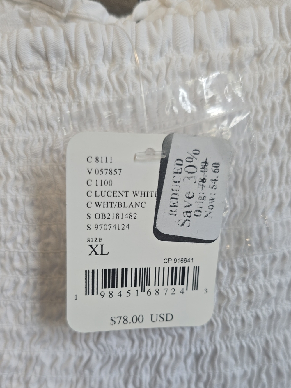 NWT Free People Sweet Sammie Eyelet Cropped Top. XL - Picture 7 of 9